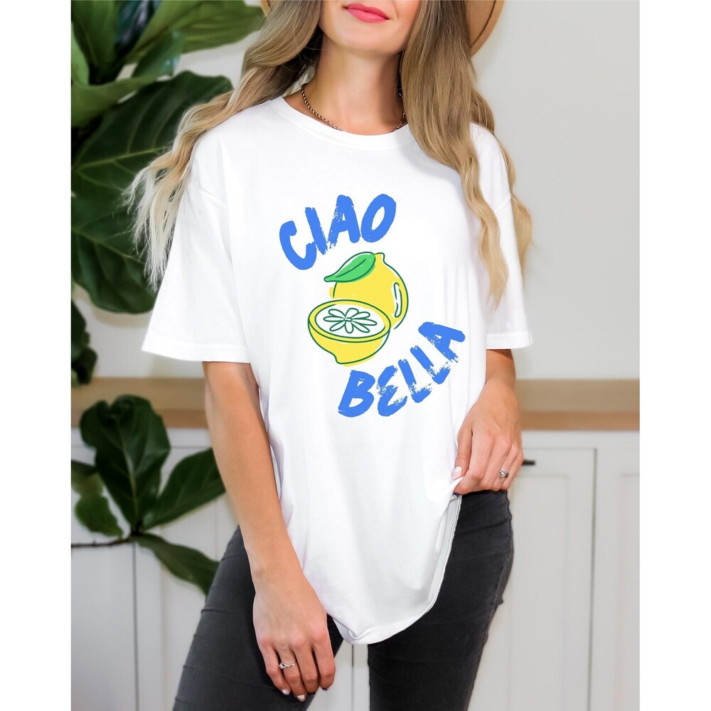 Ciao Bella Lemon Graphic Tee